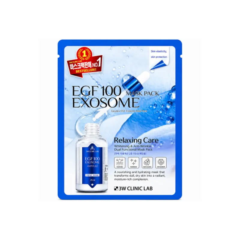 3W Clinic EGF100 Exosome Mask Pack, 25 ML