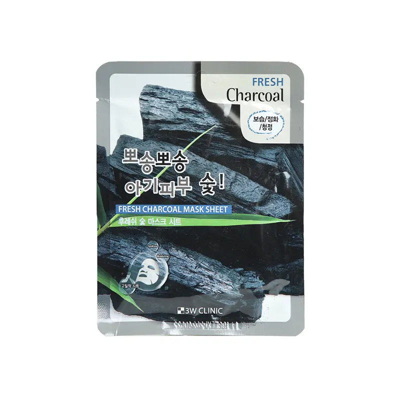 3W Clinic Fresh Charcoal Mask Sheet, 23 GM