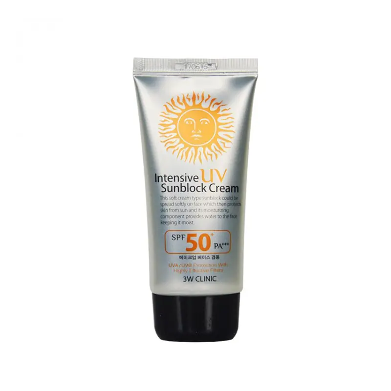 3W Clinic Intensive UV Sunblock Cream SPF 50+PA+++, 70 ML