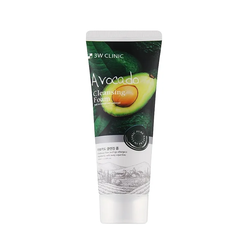 3W Clinic Avocado Cleansing Foam, 100 ML