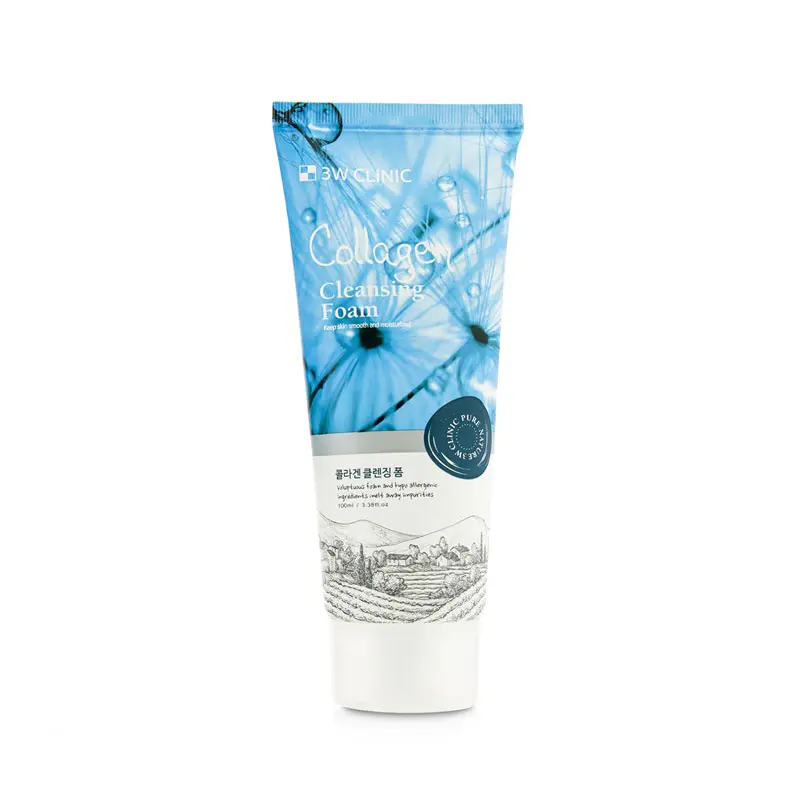 3W Clinic Collagen Cleansing Foam, 100 ML
