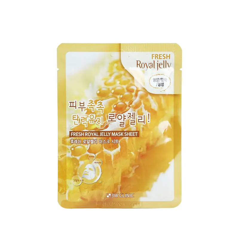 3W Clinic Fresh Royal Jelly Sheet Mask, 23 GM