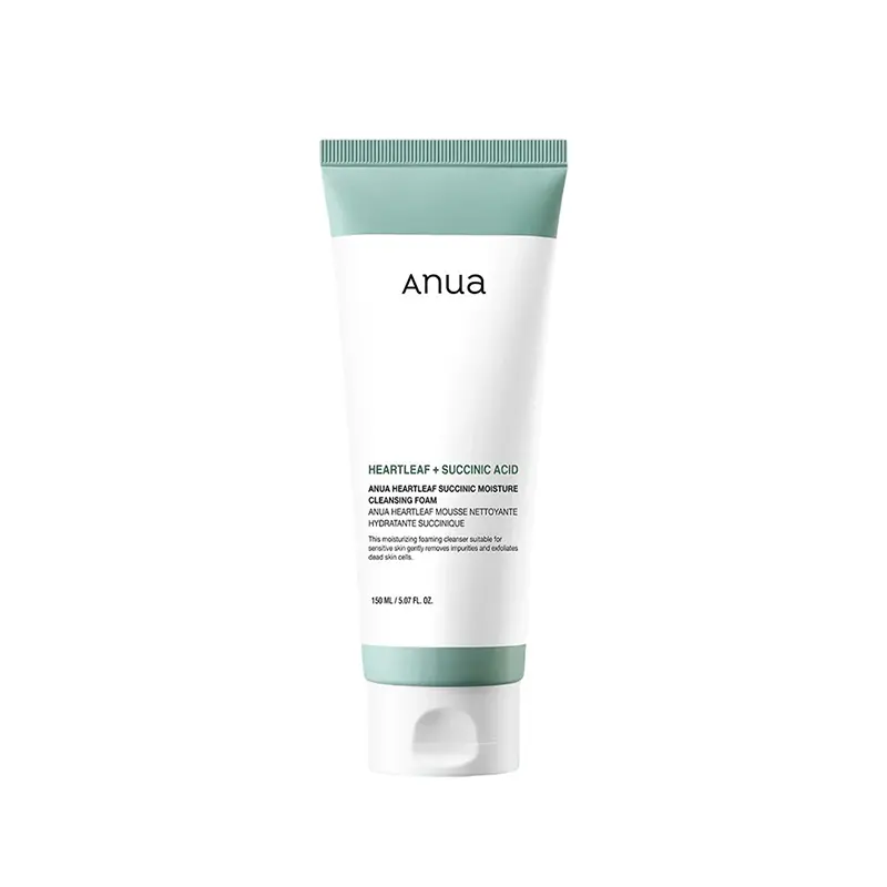Anua Heartleaf Succinic Moisture Cleansing Foam, 150 ML