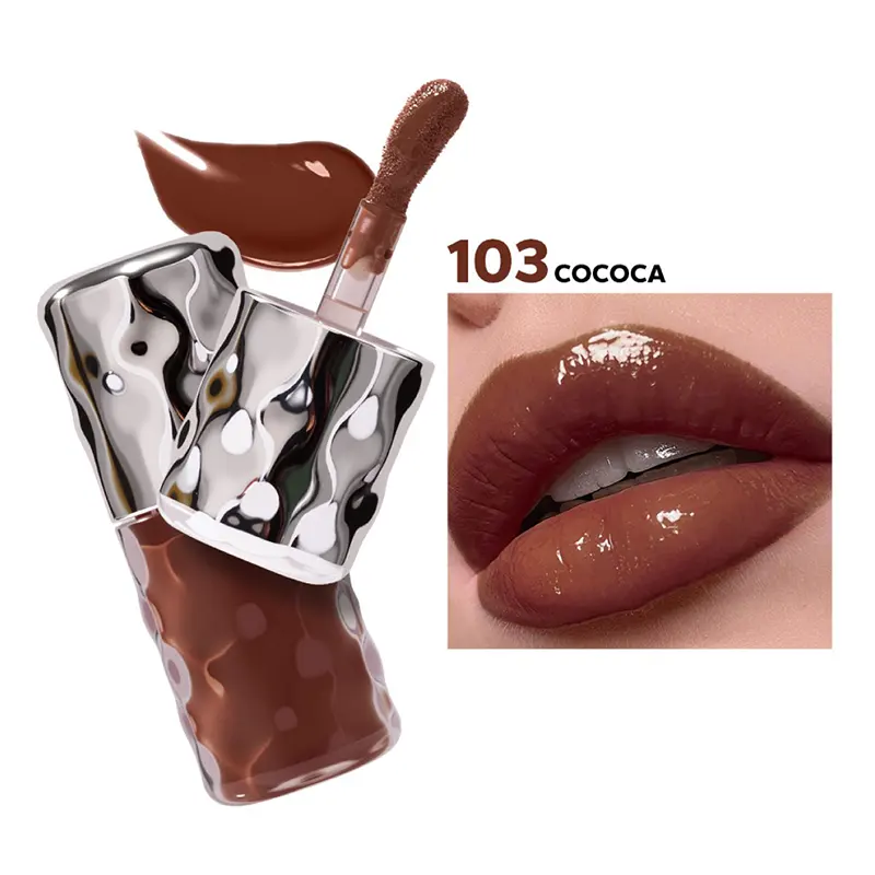 Beauty Glazed Volume Plumping Lip Gloss - 103 Cocoa