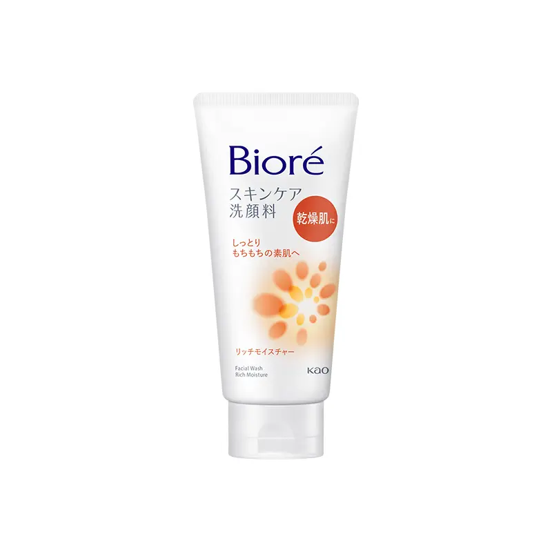 Biore Facial Wash Rich Moisture, 130 GM