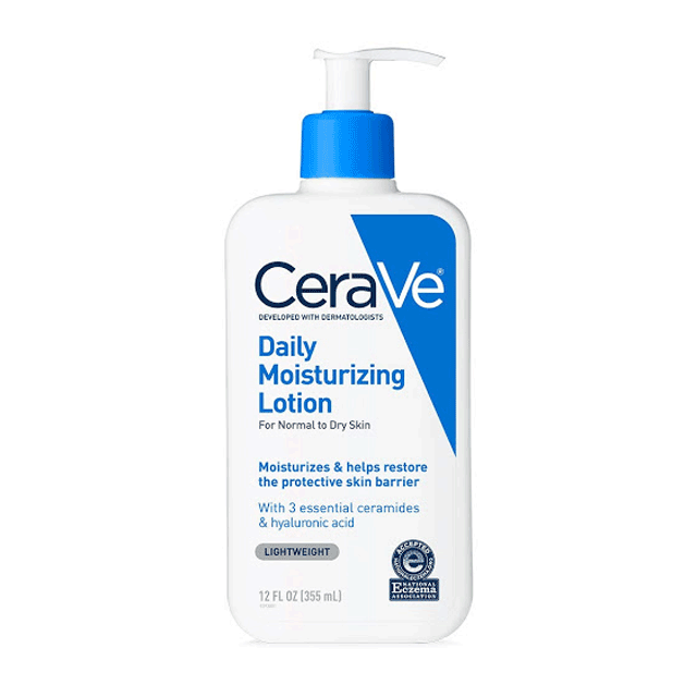 CeraVe Daily Moisturising Lotion For Normal To Dry Skin, 355 ML