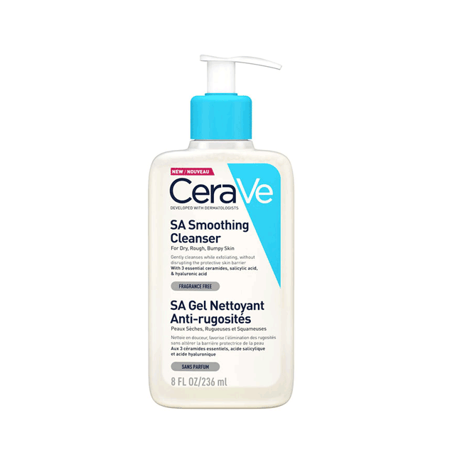 Cerave SA smoothing cleanser, 236 ML