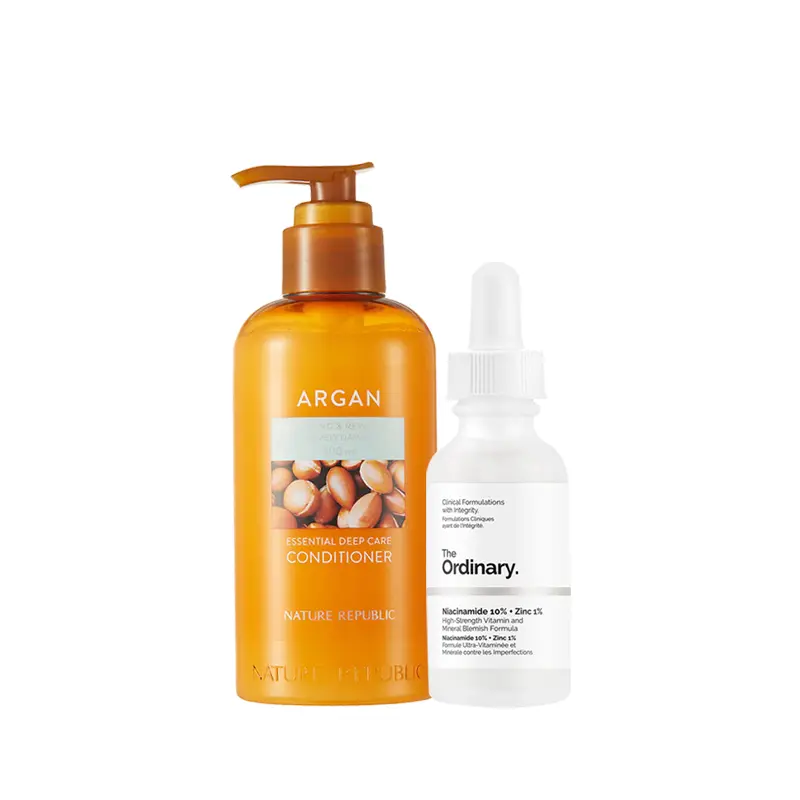 Summer Combo Offer (NR ARGAN CONDITIONER 300 ML & The Ordinary Niacinamide 30ml)