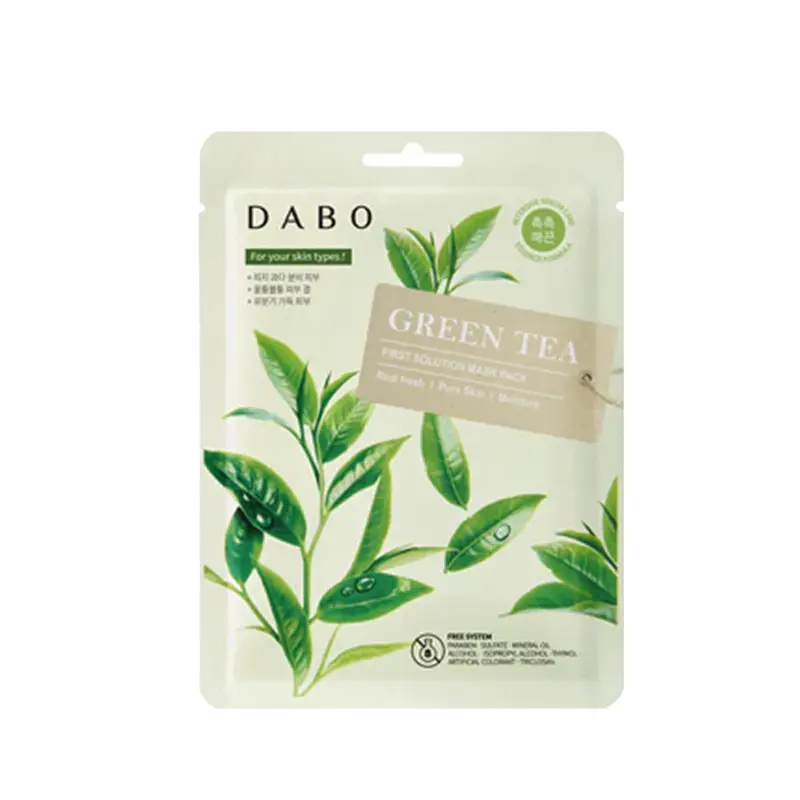 Dabo First Solution Mask Pack Green Tea, 23 GM