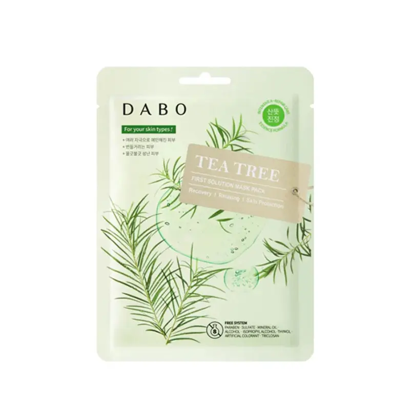 Dabo First Solution Mask Pack Tea Tree, 23 GM