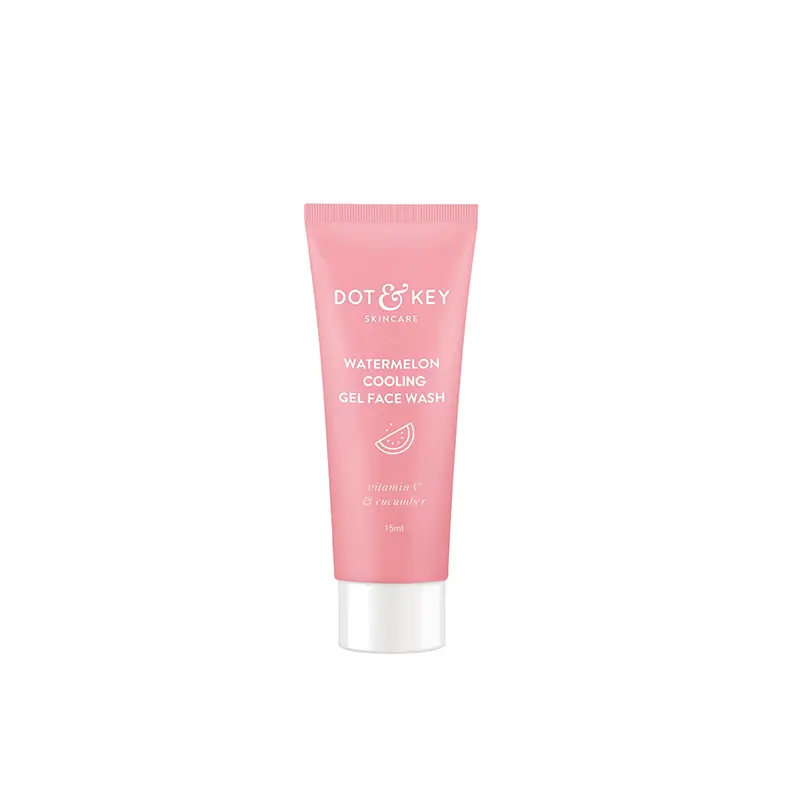 Dot & Key Watermelon Cooling Gel Face Wash, 15 ML