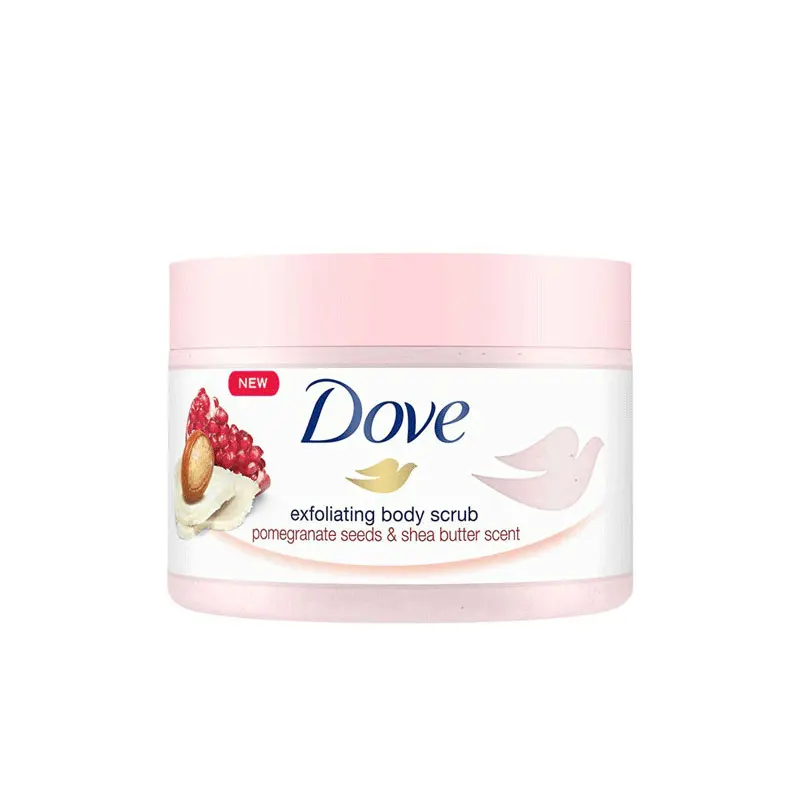 Dove Exfoliating Body Scrub Pomegranate Seeds And Shea Butter
