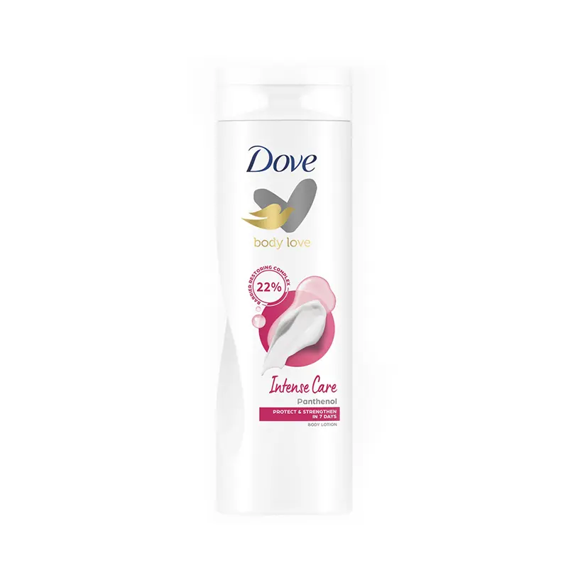 Dove Body Love Intense Care Panthenol Body Lotion, 400 ML