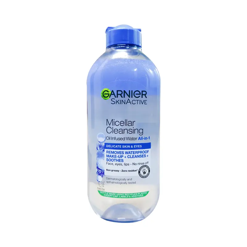 Garnier Micellar Cleansing Oil Infused Water Delicate Skin & Eyes, 400 ML