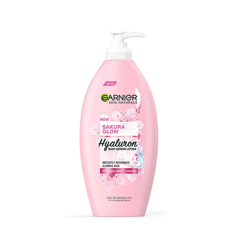 Garnier Sakura Glow Hyaluron Body Serum Lotion, 400 ML