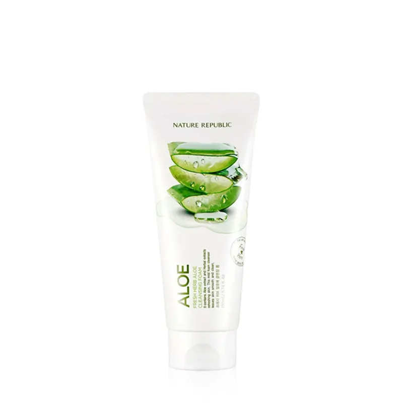 Nature Republic Fresh Herb Aloe Cleansing Foam