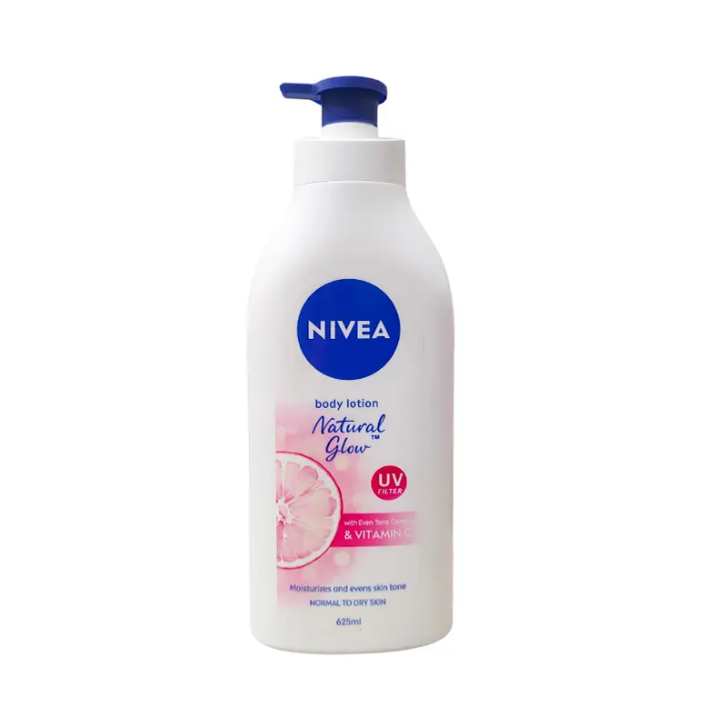 Nivea Natural Glow UV Filter Body Lotion, 625 ML