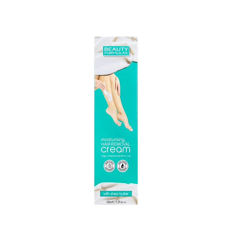 Beauty Formulas Moisturising Hair Removal Cream with Shea Butter, 100 ML