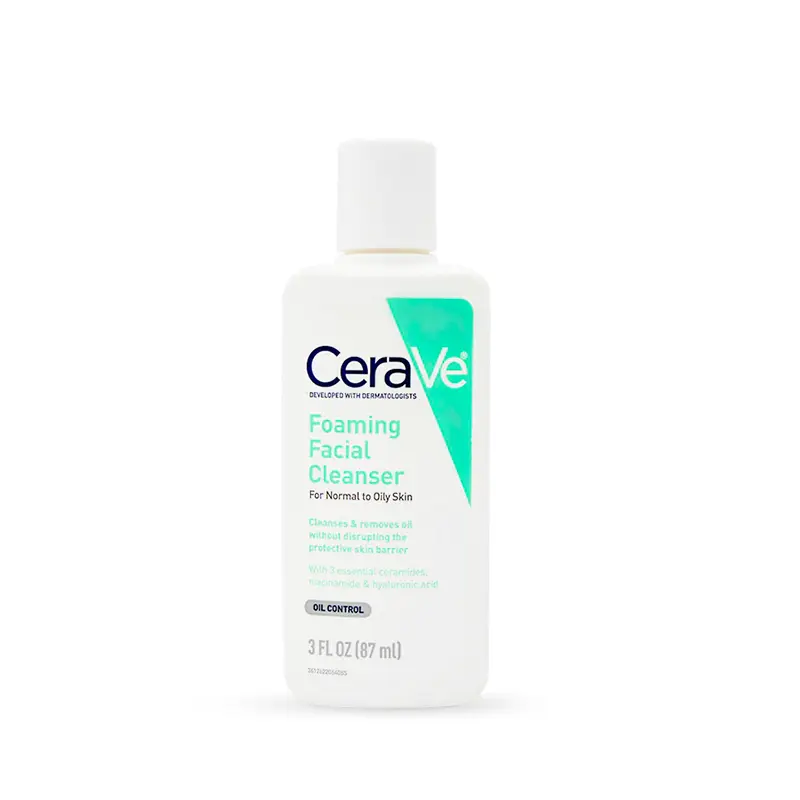 Cerave Foaming Facial Cleanser For Normal To Oily Skin, 87 ML