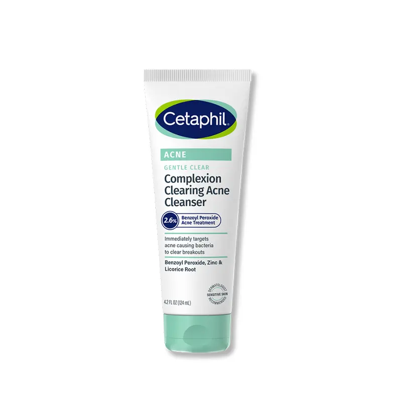 Cetaphil Gentle Clear Complexion Clearing Acne Cleanser, 124 ML