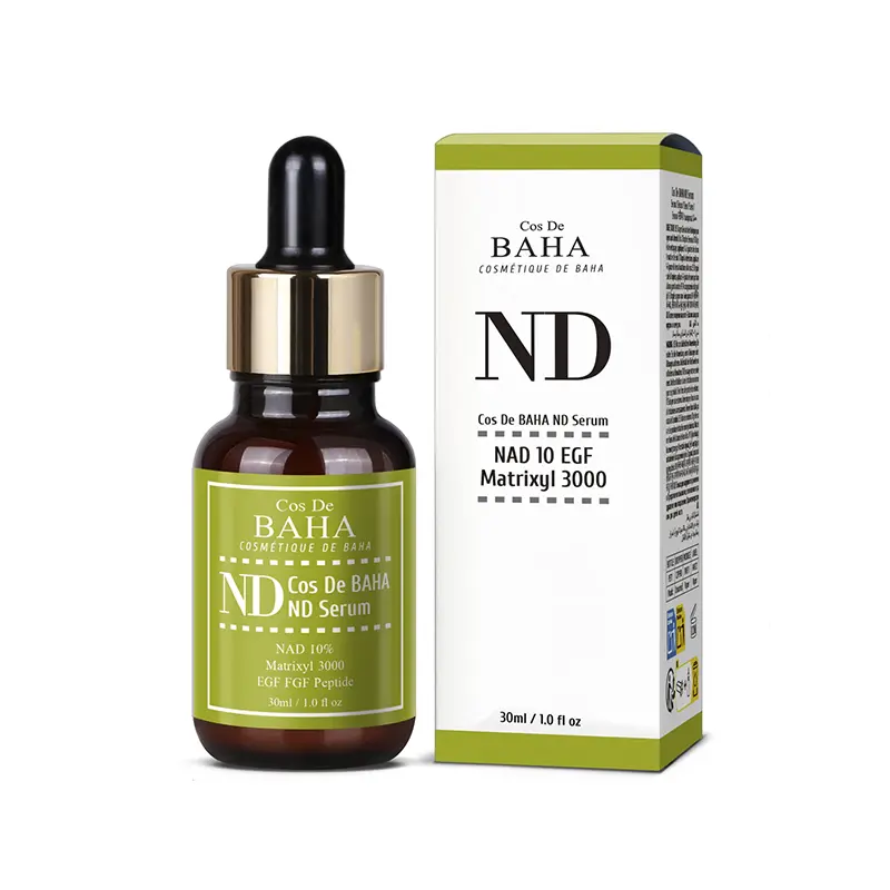 Cos De Baha ND NAD 10 EGF Matrixyl 3000 Serum, 30 ML