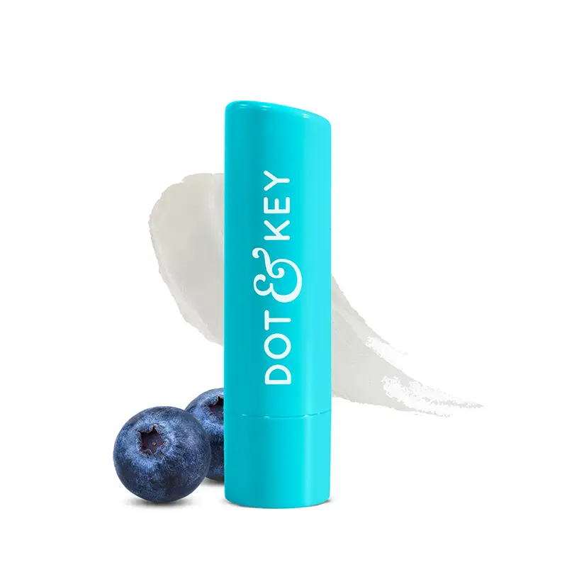 Dot & Key Barrier Repair Hydrating Lip Balm SPF 50 PA+++ Blueberry Bliss - Non-Tinted, 4.5 g