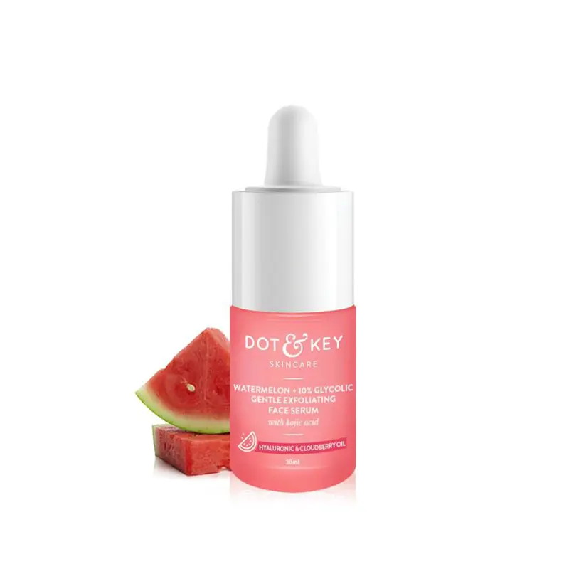Dot & Key Watermelon + 10% Glycolic Gentle Exfoliating Face Serum, 30 ML