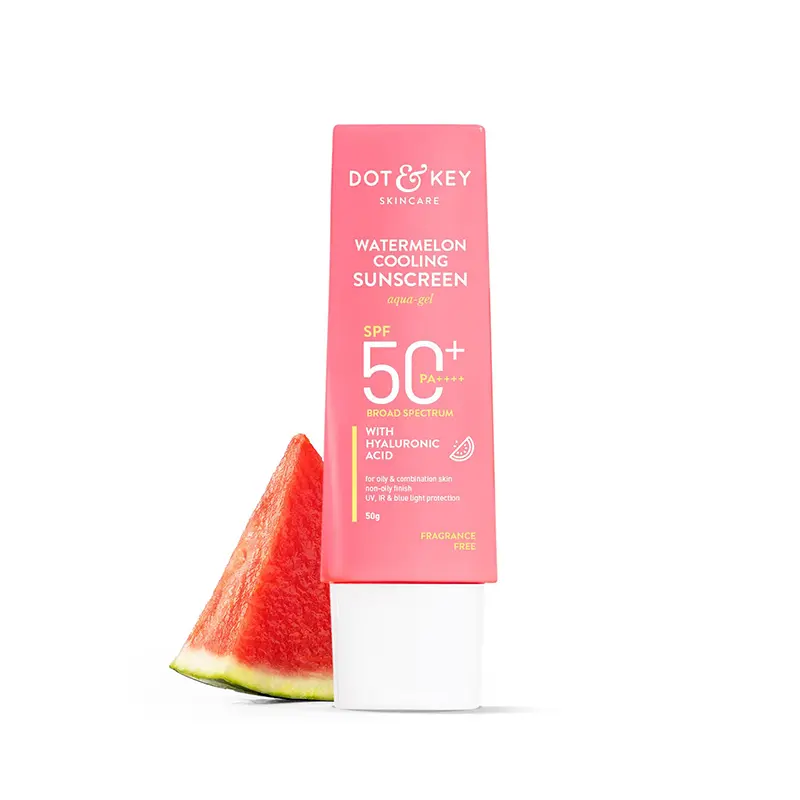 Dot & Key Watermelon Cooling Sunscreen aqua-gel SPF 50+ PA++++, 50 GM