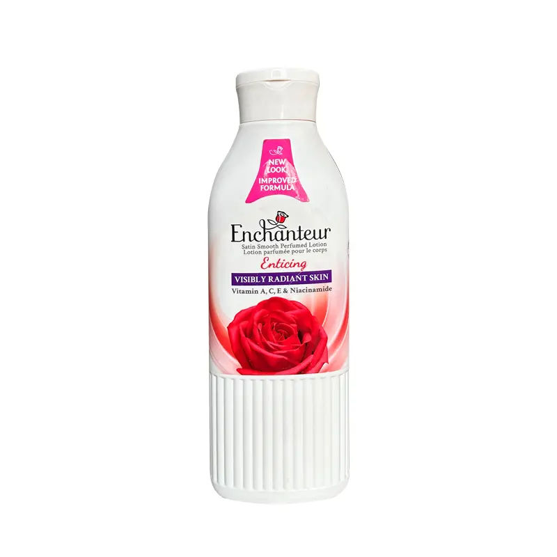 Enchanteur Enticing Visibly Radiant Skin Lotion vitamin A C E and niacinamide, 250 ML