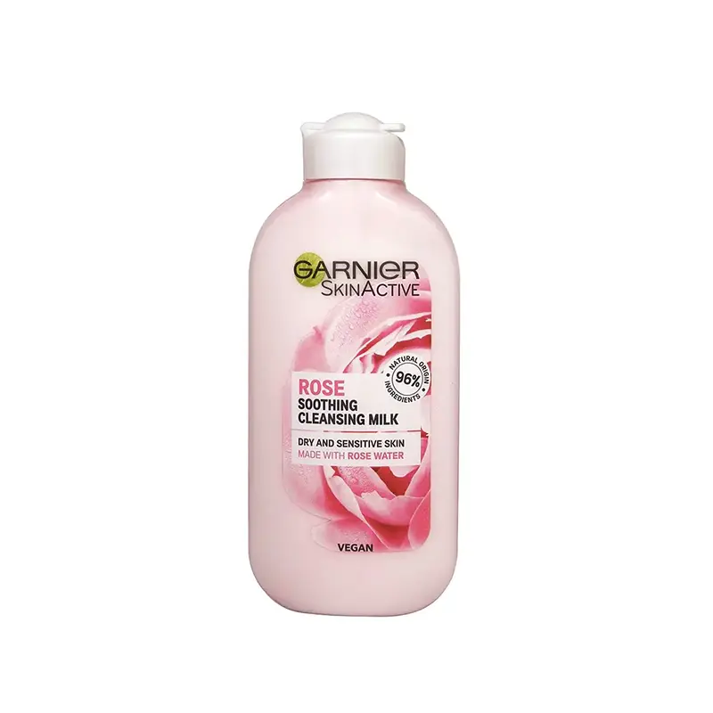 Garnier SkinActive Rose Soothing Cleansing Milk, 200 ML