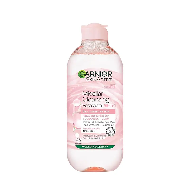 Garnier Micellar Cleansing Rose Water, 400 ML