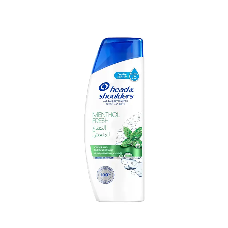 Head And Shoulders Menthol Fresh Anti Dandruff Shampoo, 400 ML