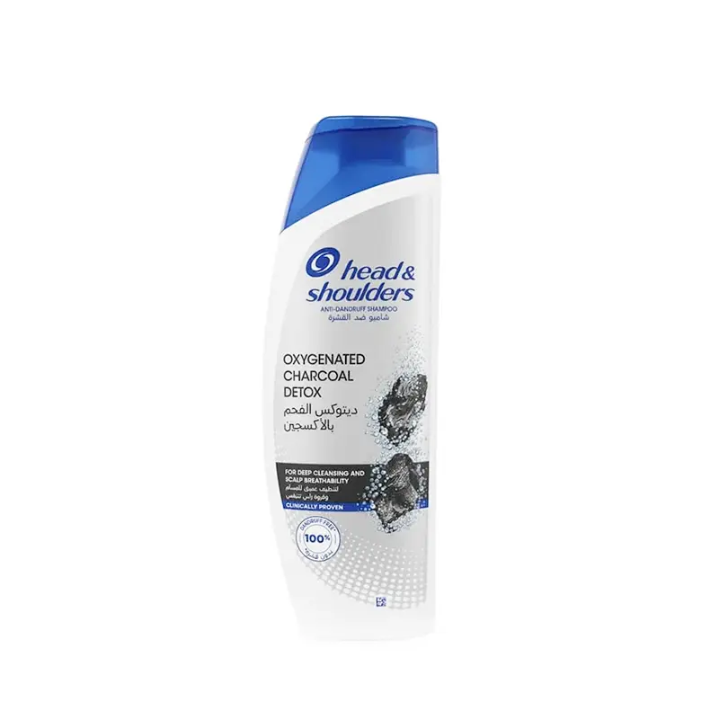 Head and Shoulders Oxygenated Charcoal Detox Anti-Dandruff Shampoo, 350 ML