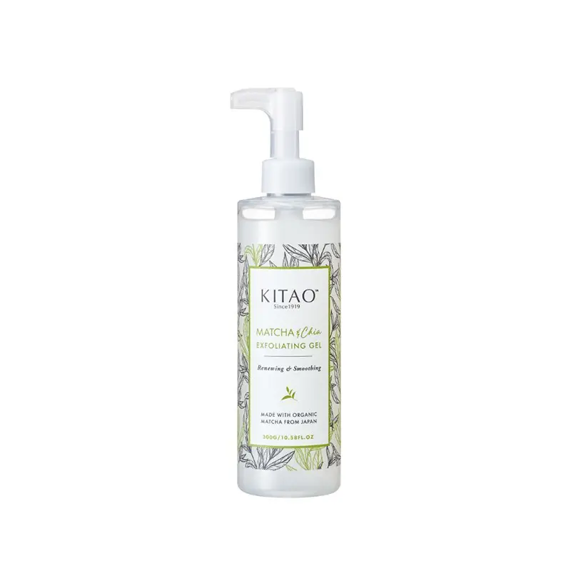 Kitao Matcha and Chia Exfoliating Gel, 300 GM