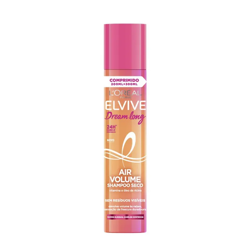 Loreal Paris Elvive Dream Lengths Air Volume Dry Shampoo, 200ml