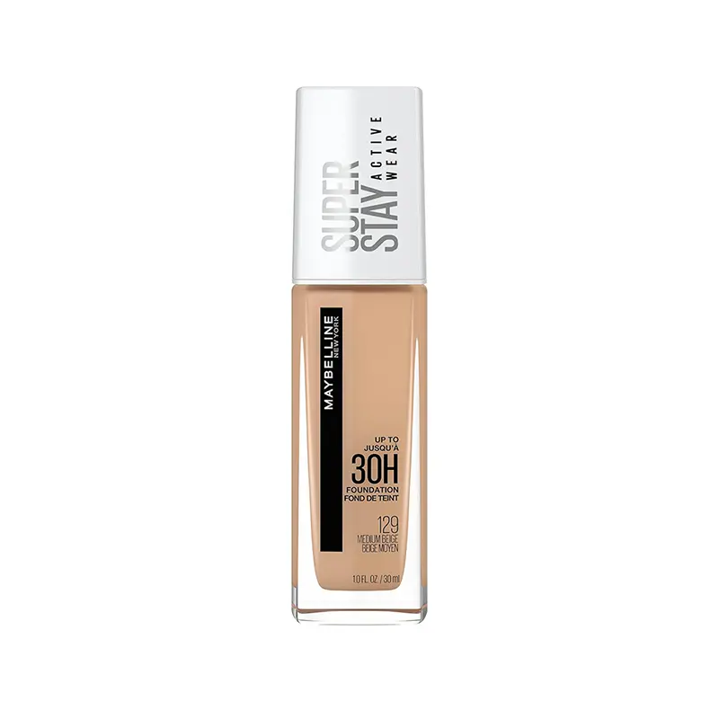 Maybelline Super Stay Active Wear 30h Foundation 129 Medium Beige