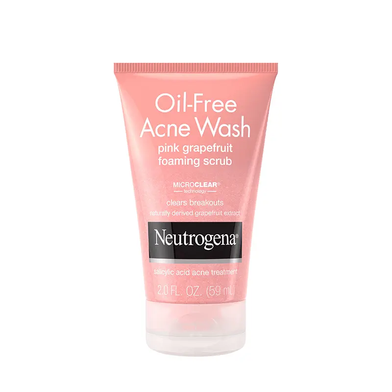 Neutrogena Oil Free Acne Wash Pink Grapefruit Foaming Scrub, 59 ML