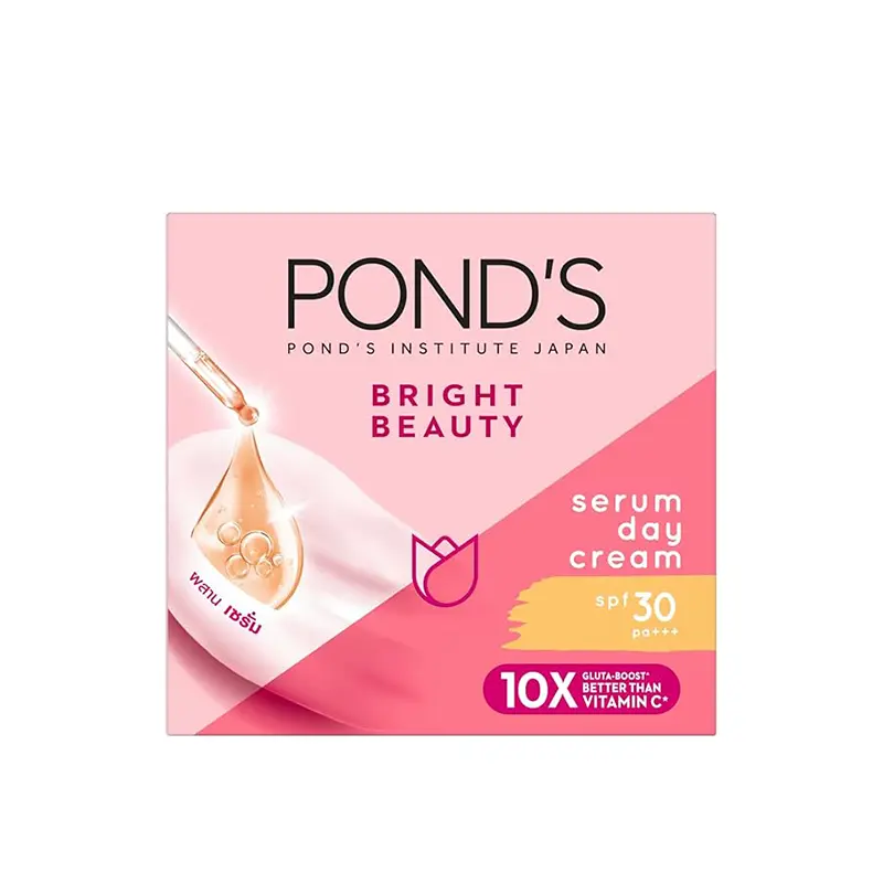 Ponds Bright Beauty Serum Day Cream SPF 30 PA+++, 50 GM