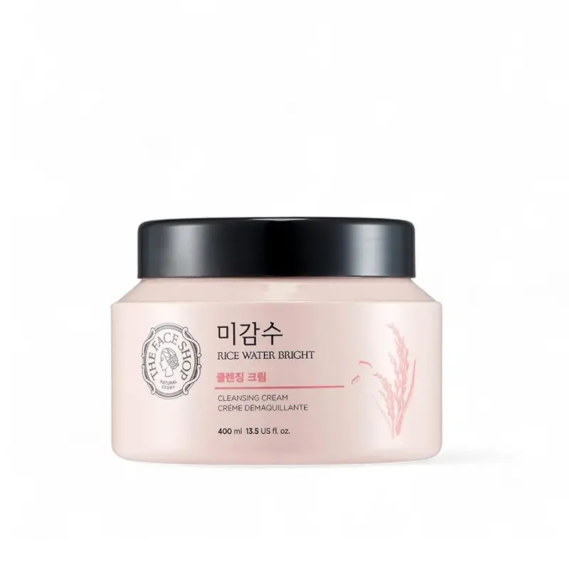 The Face Shop Rice Water Bright Cleansing Cream, 400 ML