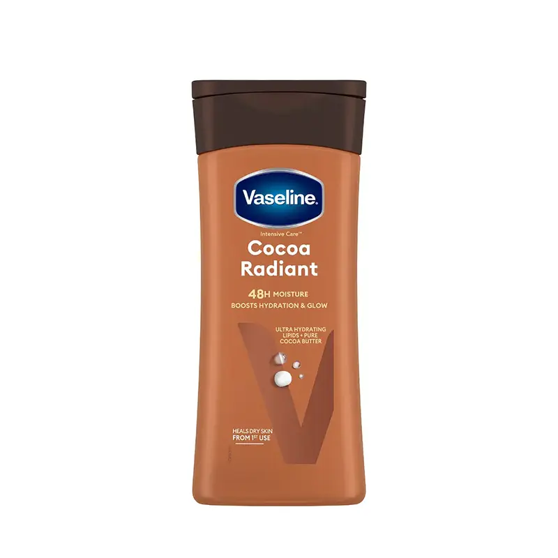 Vaseline Intensive Care Cocoa Radiant 48h Moisture Lotion, 400 ML
